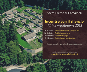 RITIRO, MEDITAZIONE E PERDONO, Giancarlo Shinkai Carboni, monaco zen, Monica Rovatti