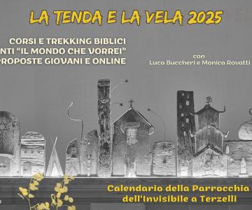 Terzelli, Parrocchia dell'Invisibile, La tenda e la vela 2024, Luca Buccheri, Monica Rovatti