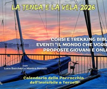 Terzelli, Parrocchia dell'Invisibile, La tenda e la vela 2025, Luca Buccheri, Monica Rovatti